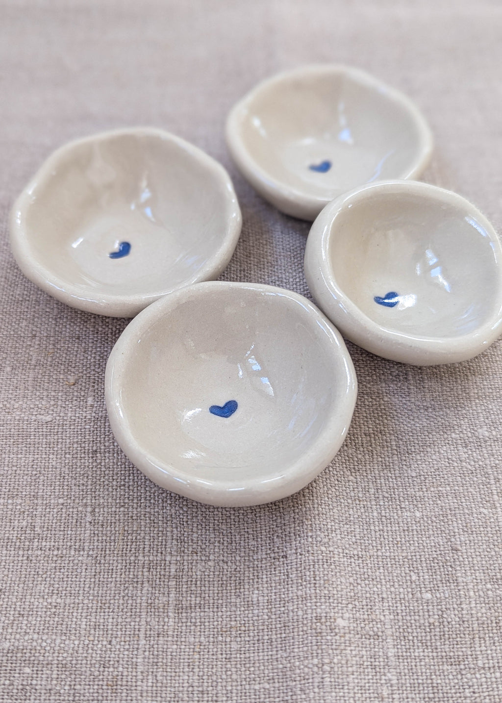 Mini heart trinket dish