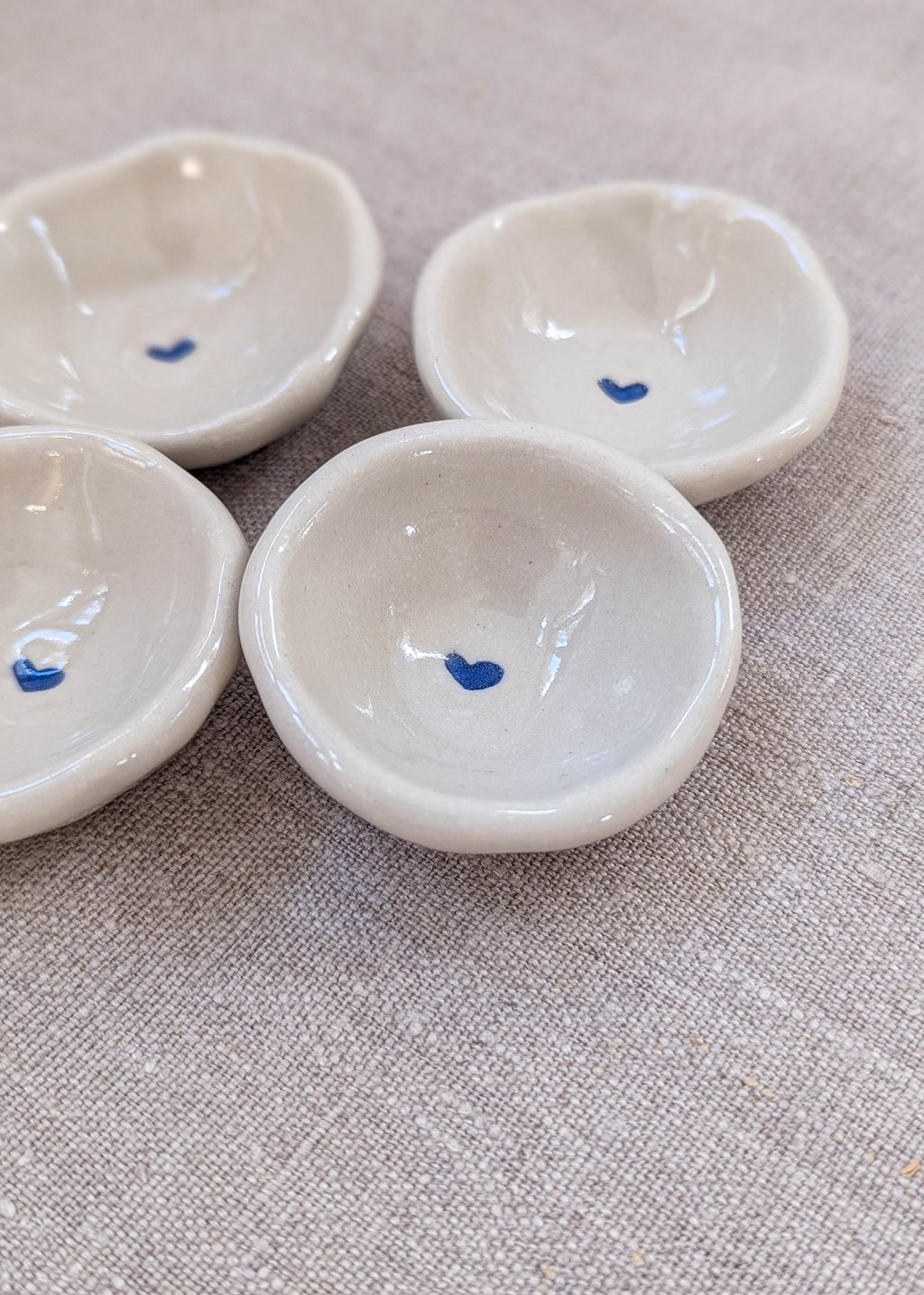 Mini heart trinket dish