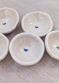 Mini heart trinket dish - blue