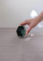 Hexagon sauce cup 8 cm - forest