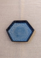 Hexagon small tray - seafoam