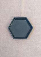 Hexagon small tray - blue