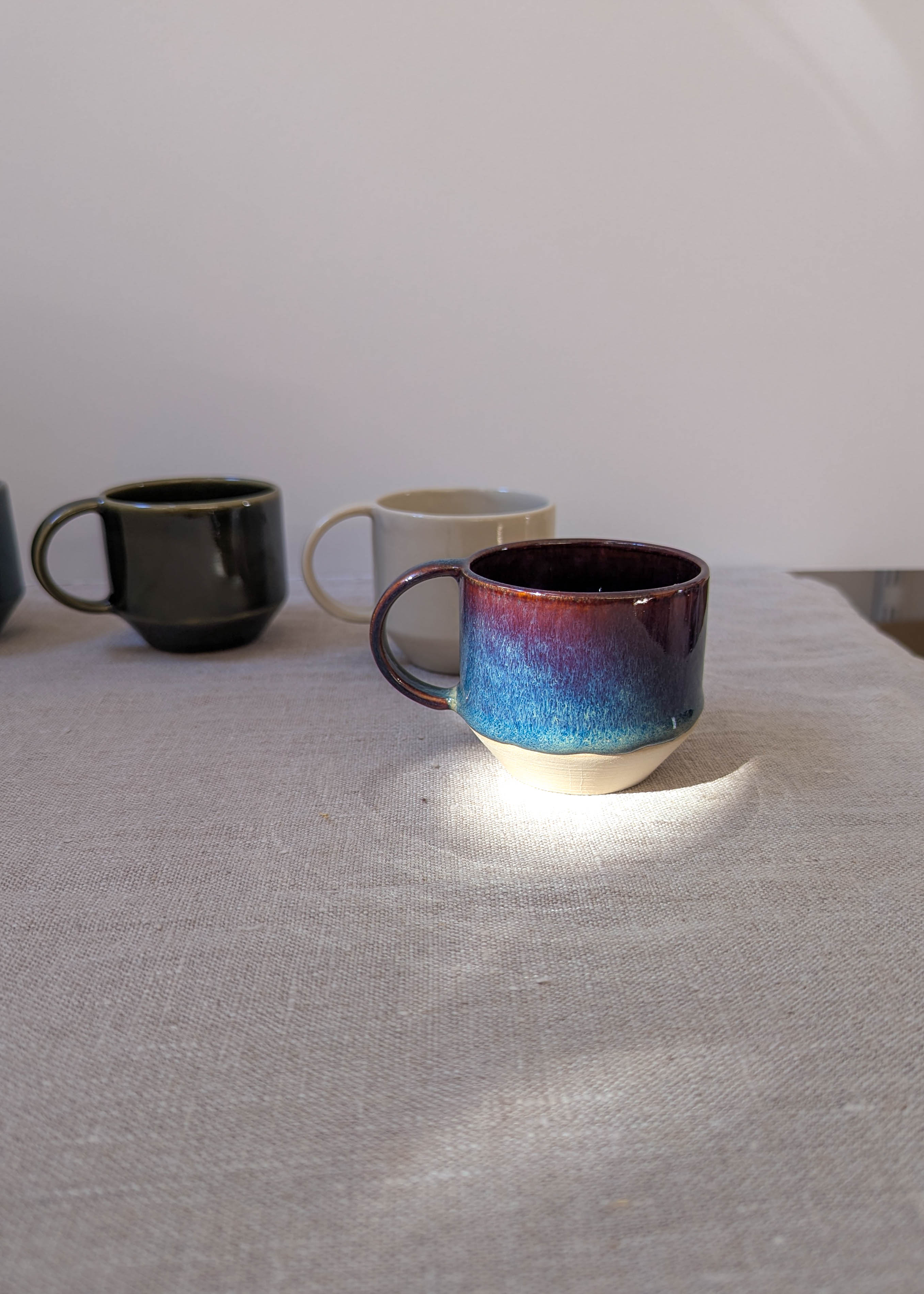 Olivia cappuccino cup - iris