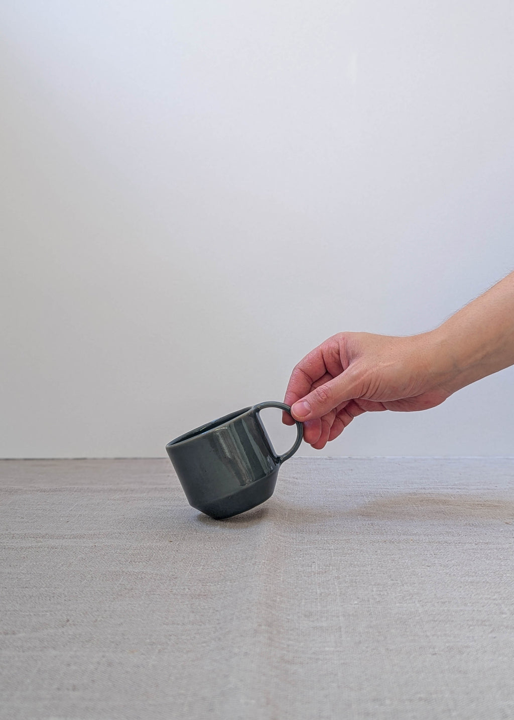 Olivia cappuccino cup - smoke