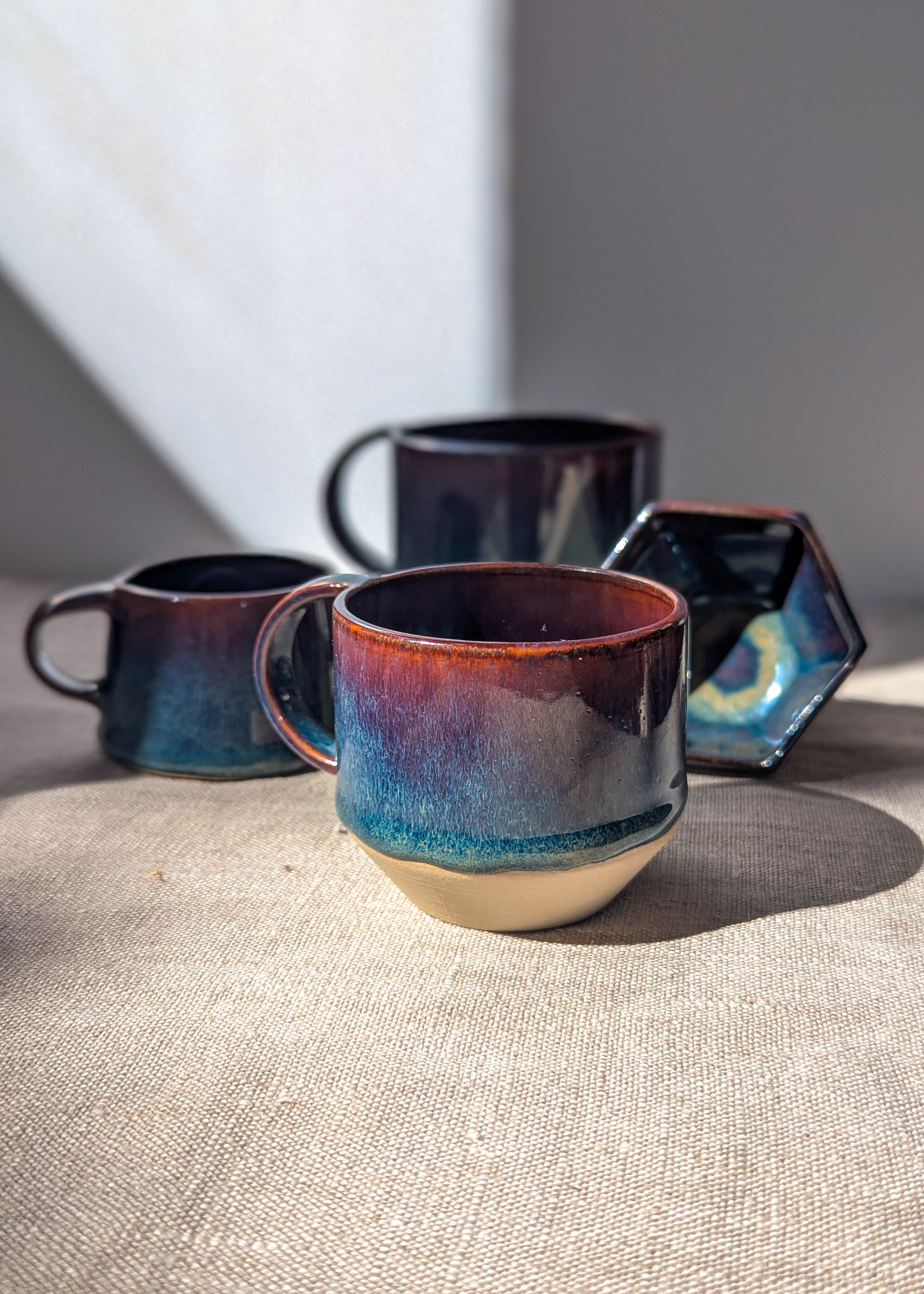 Olivia cappuccino cup - iris