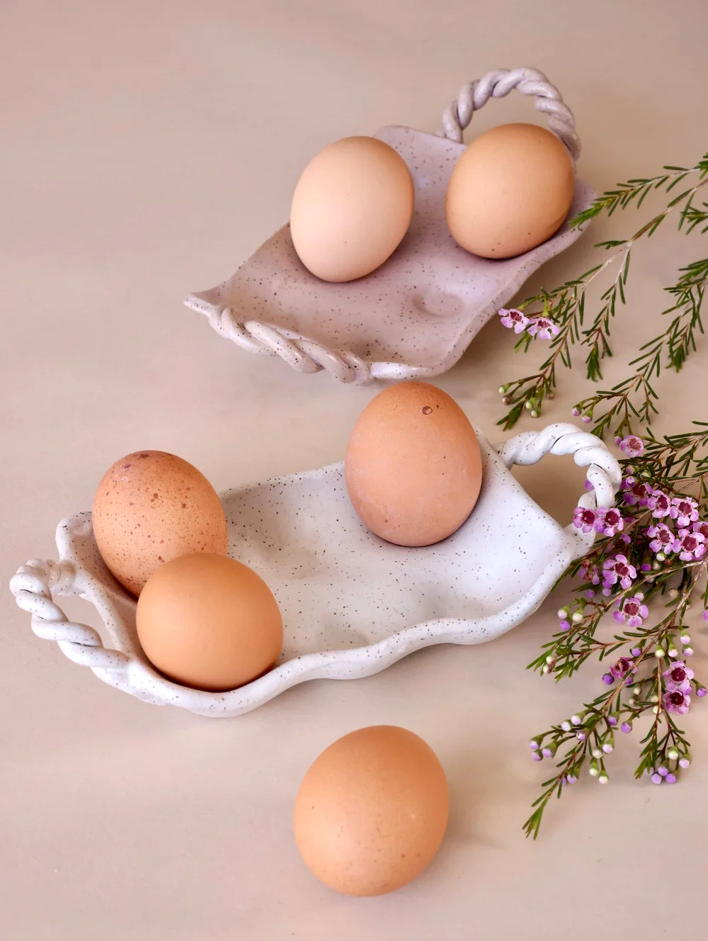 April - Make a ceramic egg tray