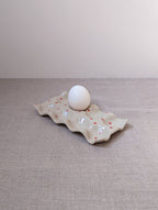 Floral egg tray