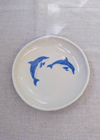 Dolphin plate 18 cm