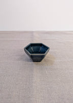 Hexagon sauce cup 8 cm - blue