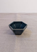 Hexagon sauce cup 8 cm - blue