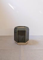 Hexagon utensil pot - olive