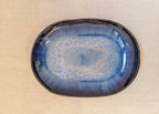 Tall oval platter - seafoam