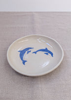 Dolphin plate 18 cm