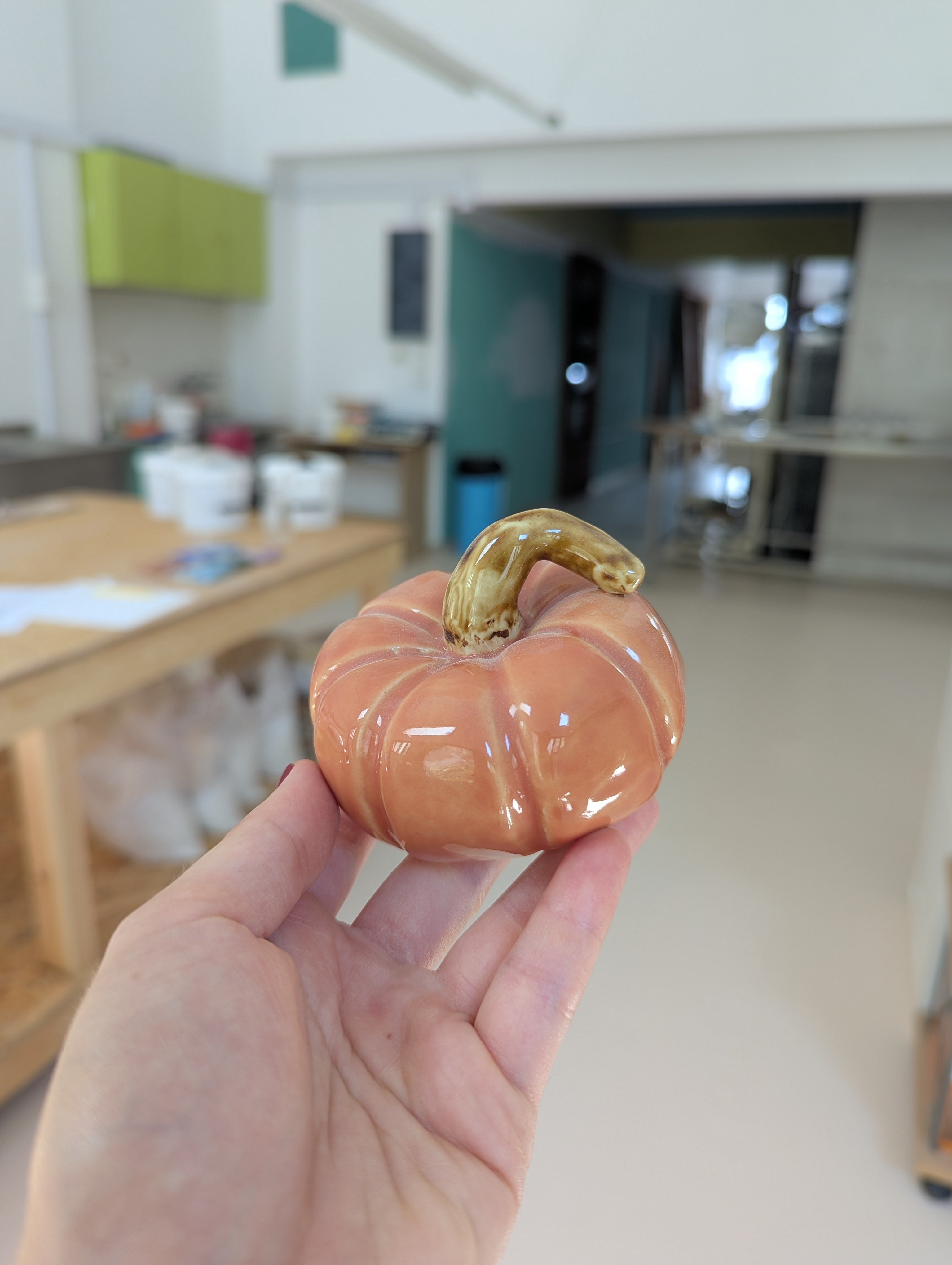 October - Craft your own ceramic pumpkin