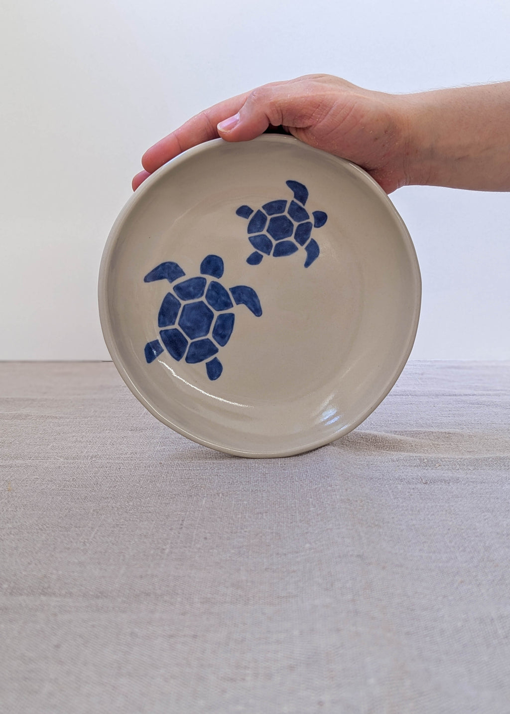 Turtle plate 18 cm
