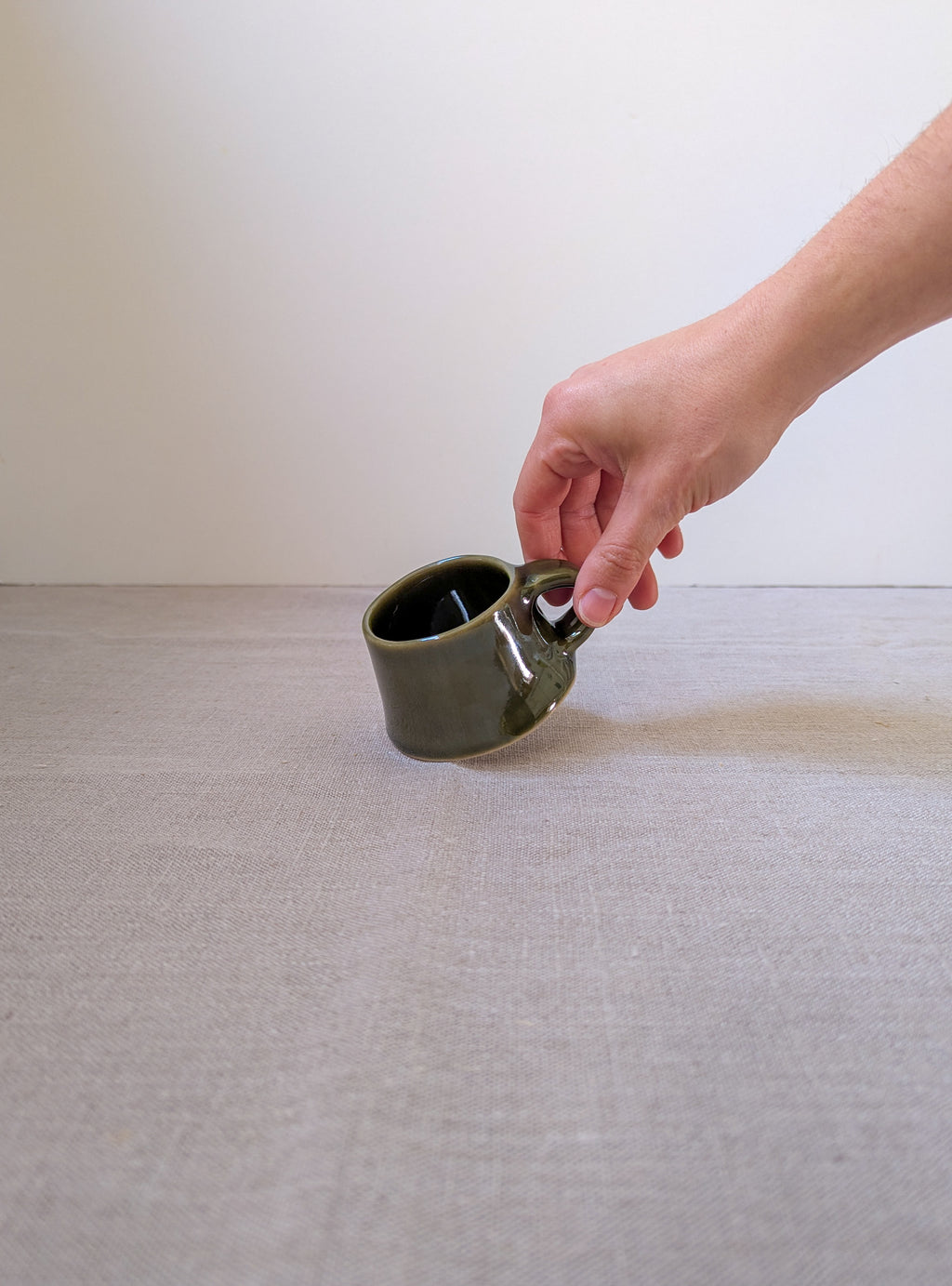 Evie espresso cup - olive