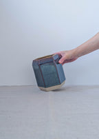 Hexagon utensil pot - iris