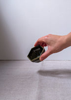 Hexagon sauce cup 8 cm - olive