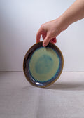 Speckled side plate - wanderlust