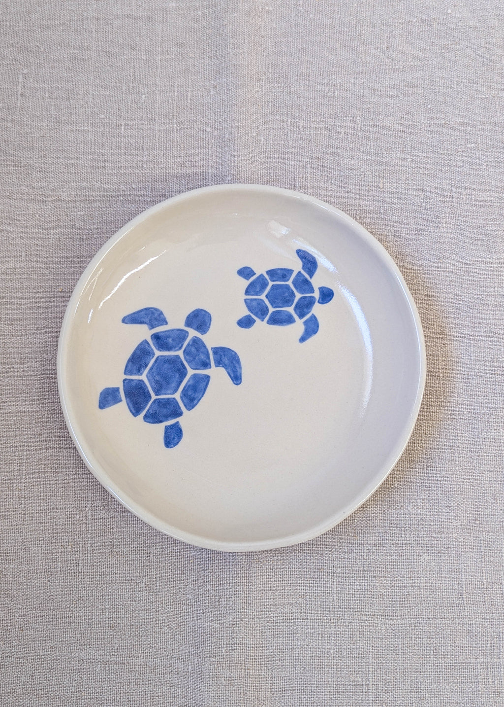 Turtle plate 18 cm