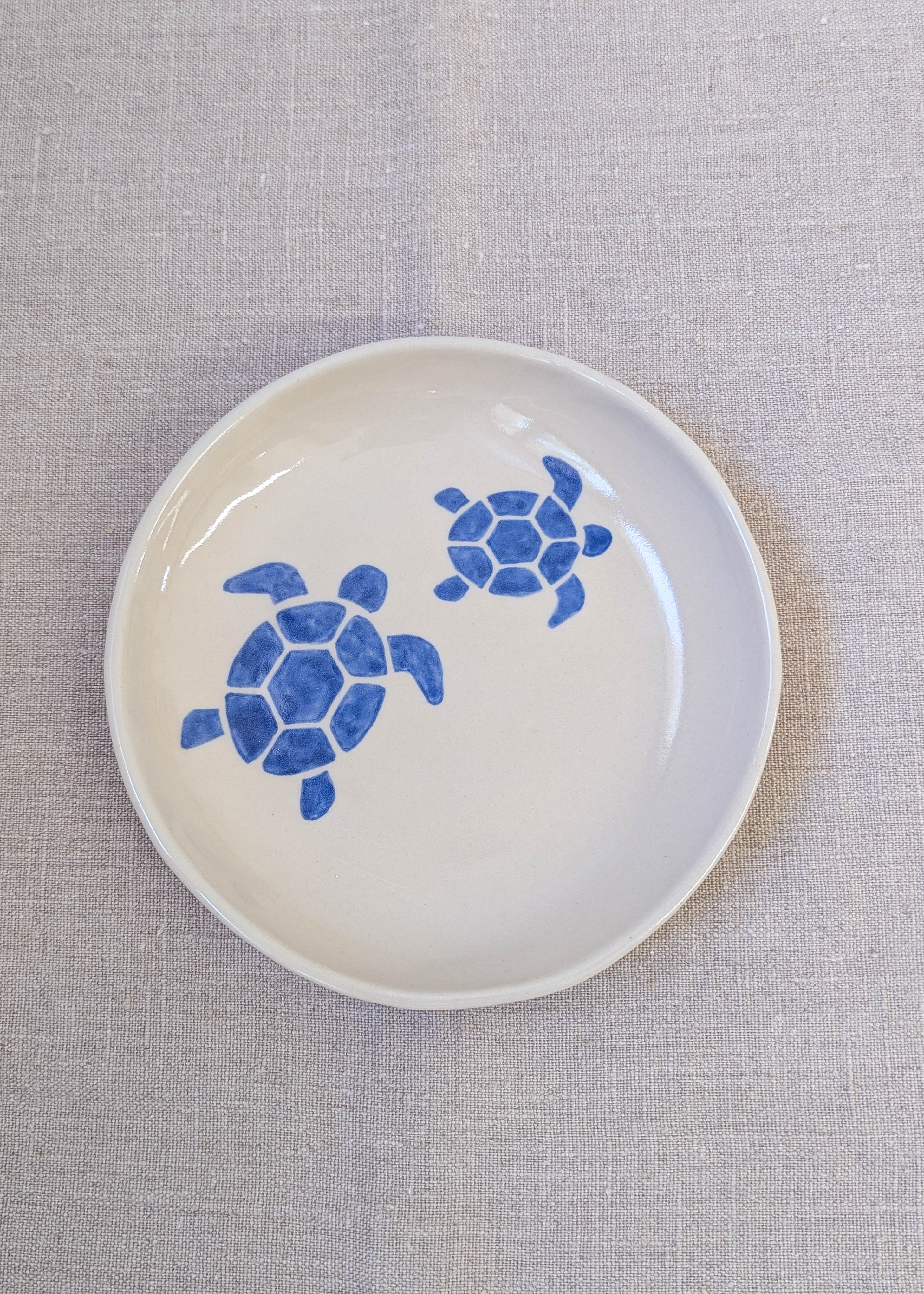 Turtle plate 18 cm