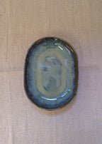 Tall oval platter