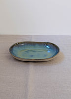 Tall oval platter