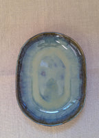 Tall oval platter