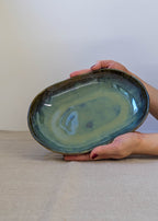 Tall oval platter
