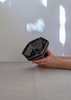 Hexagon cereal bowl - olive