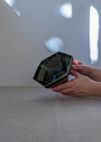 Hexagon cereal bowl - olive