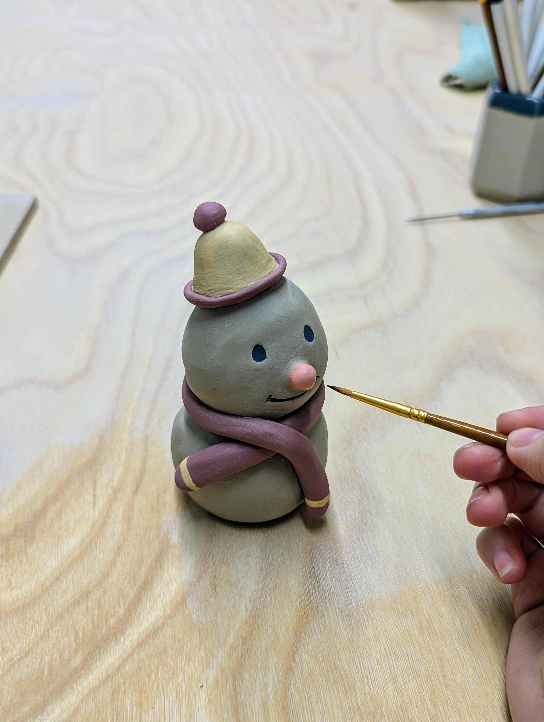 December - Make a snowman ornament