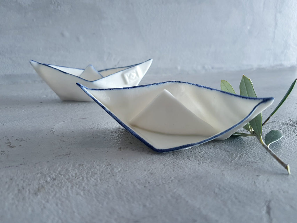 May - Make a paper boat from clay