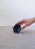 Hexagon sauce cup - smoke