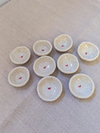 Mini red heart trinket dish