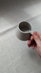 Evie espresso cup - stone