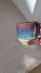 Olivia tea cup - iris