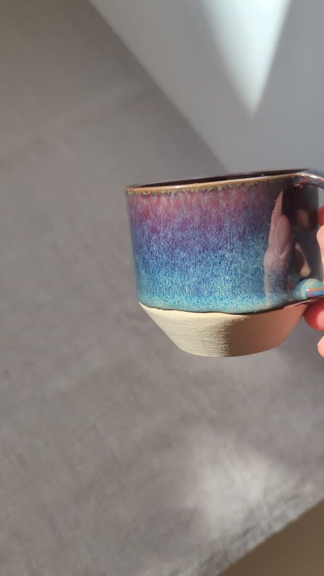 Olivia tea cup - iris