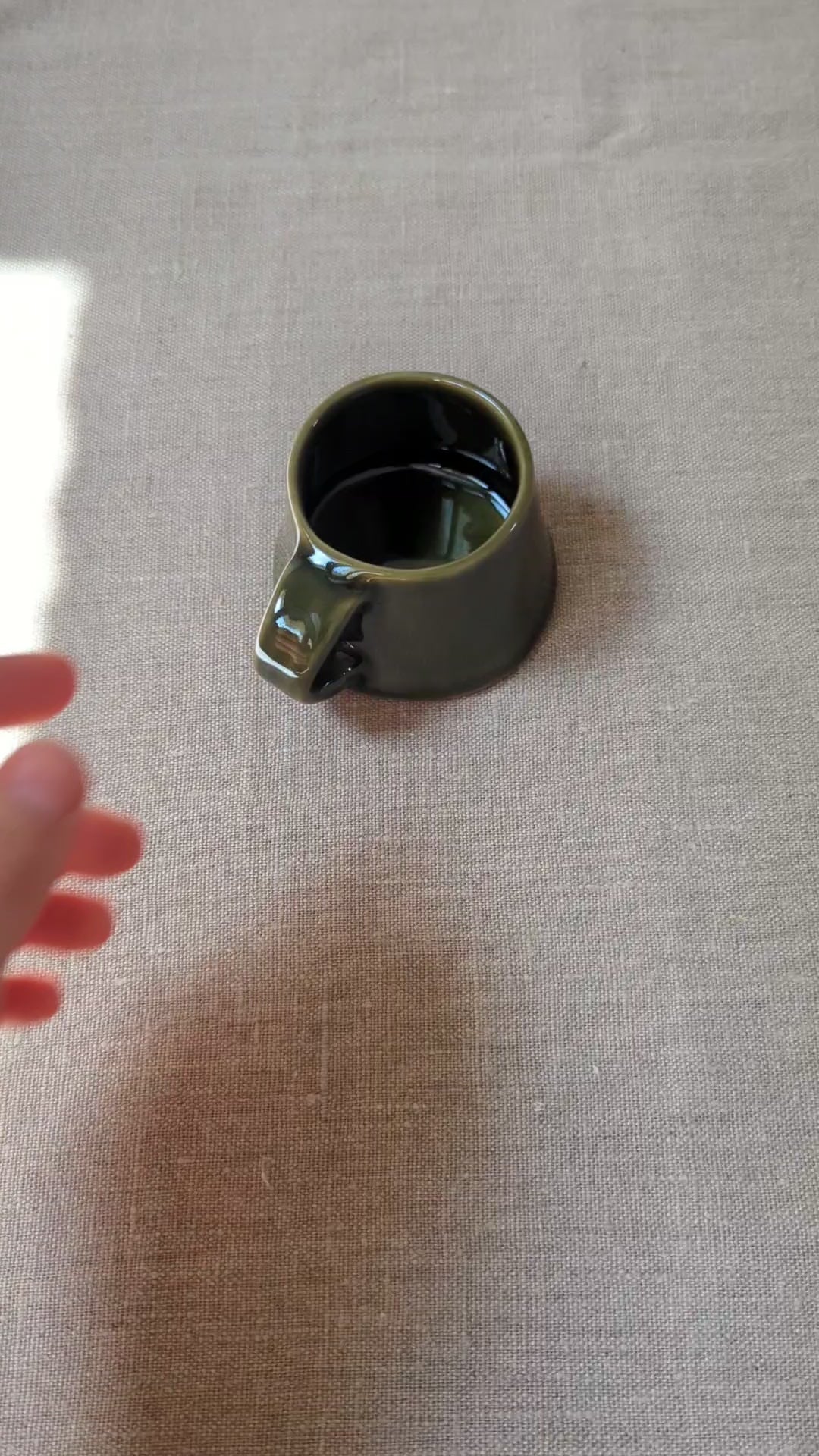 Evie espresso cup - olive