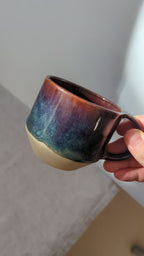 Olivia cappuccino cup - iris