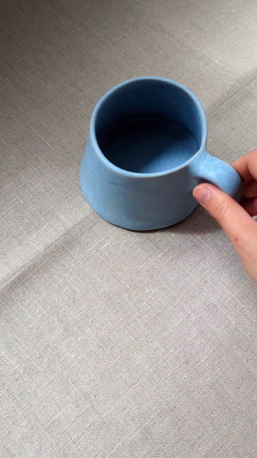 Evie mug - baby blue