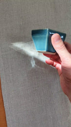 Hexagon sauce cup 8 cm - blue