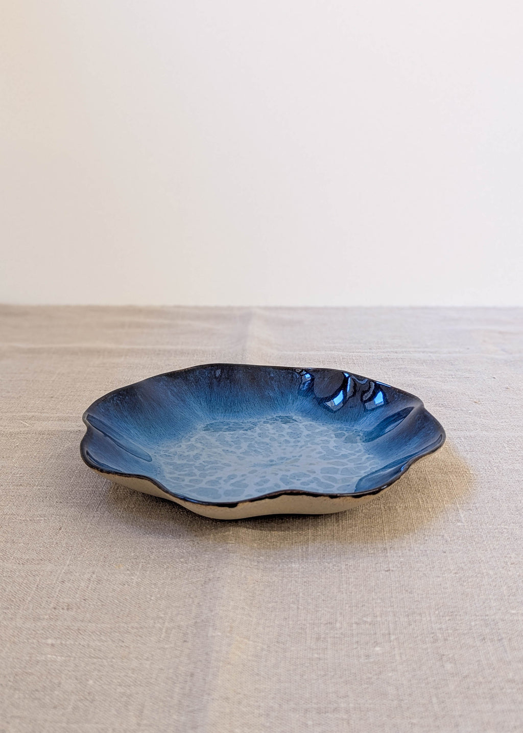 Ruffle pasta bowl 21 cm - seafoam