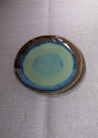 Speckled round plate 17 cm