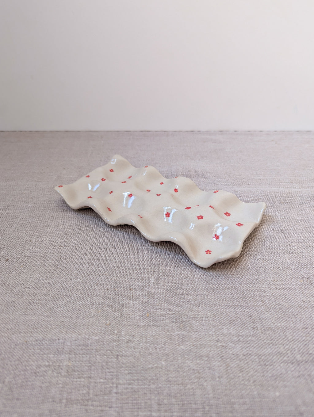 Floral egg tray