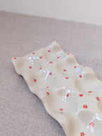Floral egg tray