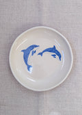 Side plate - dolphins